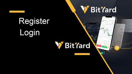 Cách đăng ký và đăng nhập tài khoản trong BitYard
