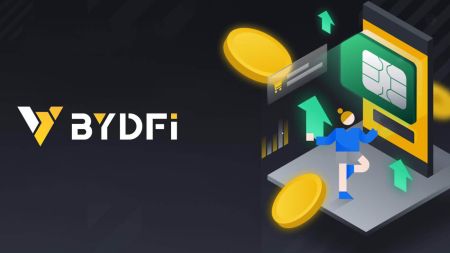 BYDFi에서 거래 계좌를 개설하는 방법