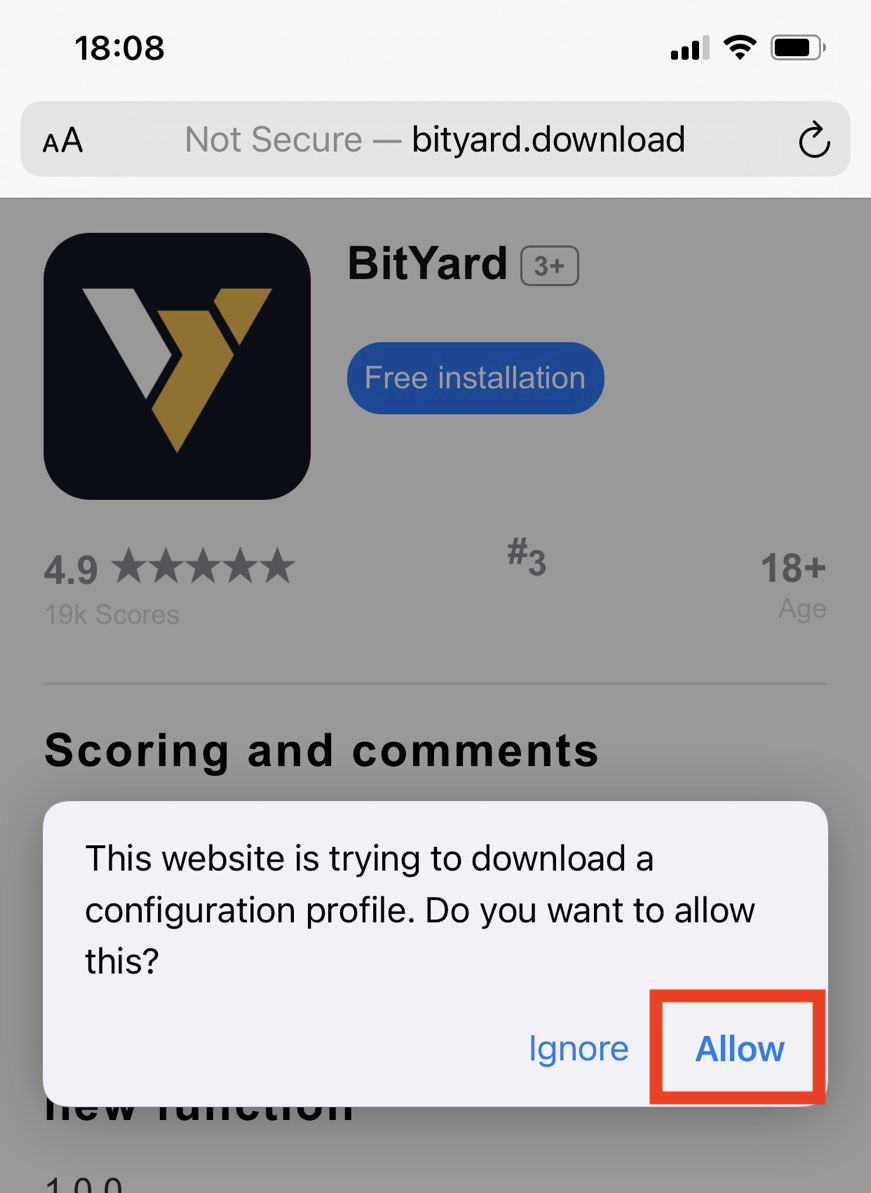 Comment ouvrir un compte de trading dans BitYard
