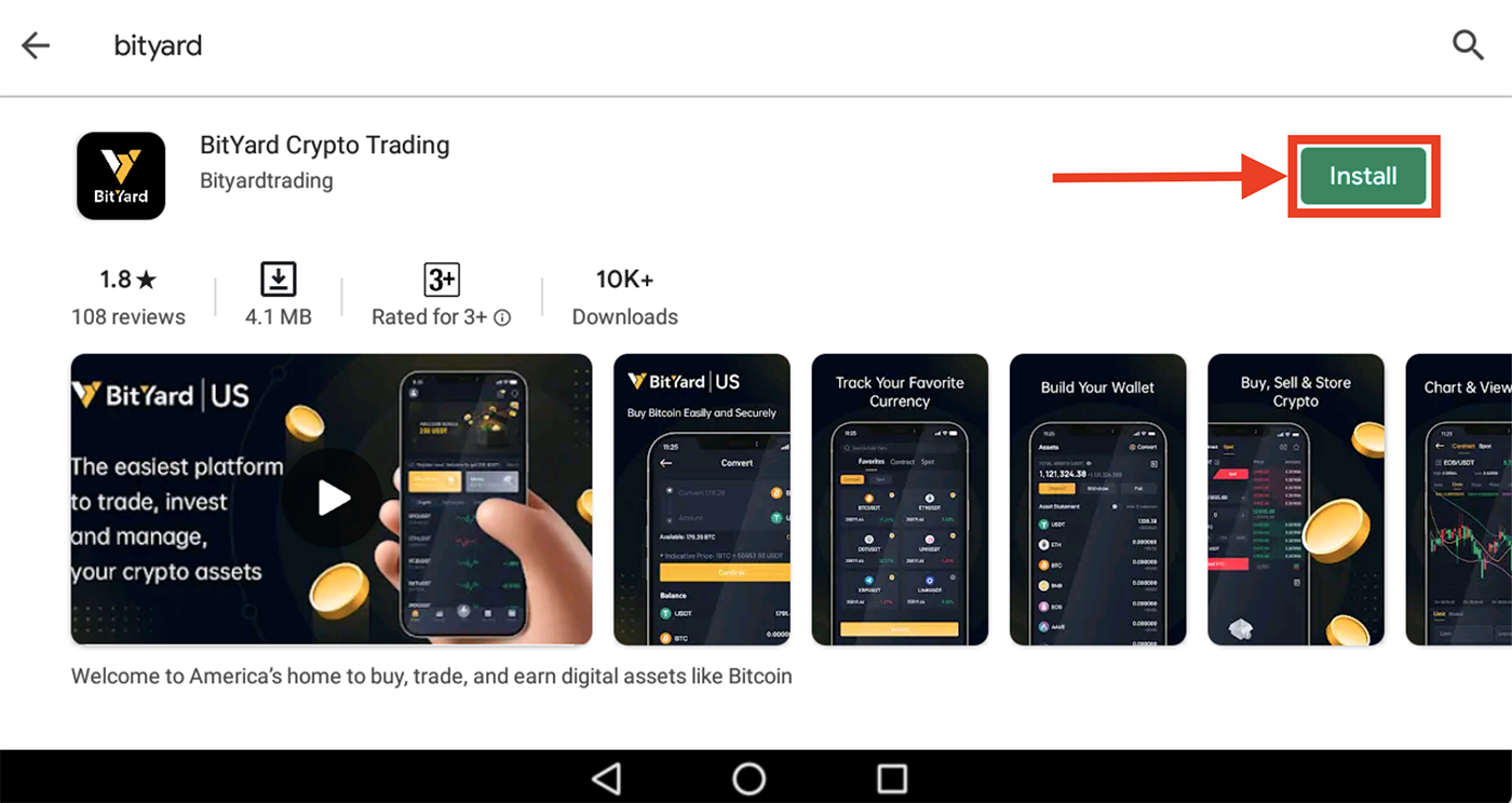 How to Open a Trading Account in BitYard