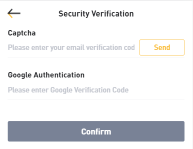 Cách đặt hoặc thay đổi hoặc tắt xác minh Google Authentication (2FA) trong BitYard